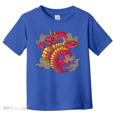 Chinese Dragon Creature Toddler T-Shirt