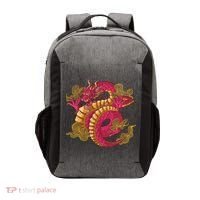 Chinese Dragon Creature Vector Backpack thumb 0