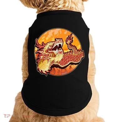 Chinese Dragon Fire Dance Doggie Tank
