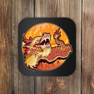 Chinese Dragon Fire Dance Coaster
