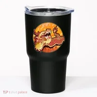 Chinese Dragon Fire Dance Tumbler thumb 0
