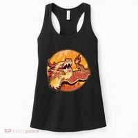 Chinese Dragon Fire Dance Women's Tank Top thumb 0