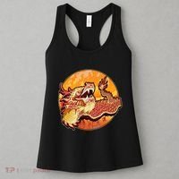 Chinese Dragon Fire Dance Women's Tank Top thumb 3