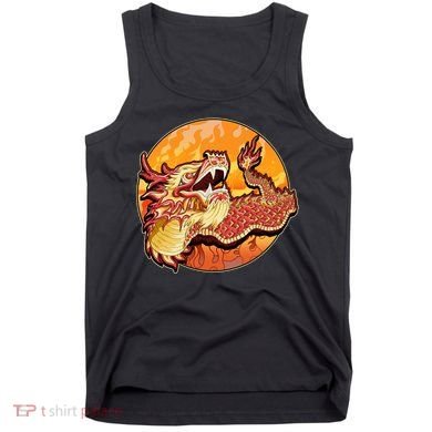 Chinese Dragon Fire Dance Tank Top