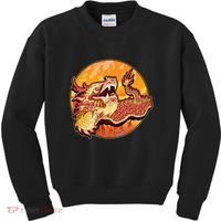 Chinese Dragon Fire Dance Kids Sweatshirt thumb 0