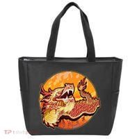 Chinese Dragon Fire Dance Tote Bag thumb 0