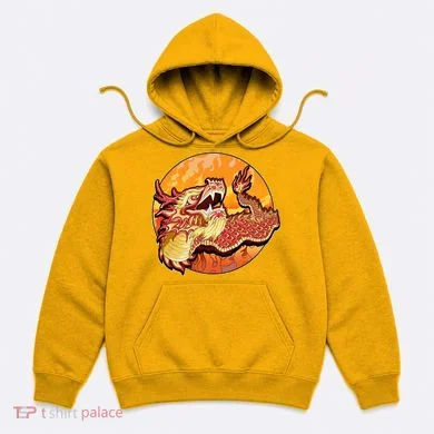 Chinese Dragon Fire Dance Hoodie
