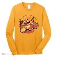 Chinese Dragon Fire Dance Long Sleeve Shirt thumb 0
