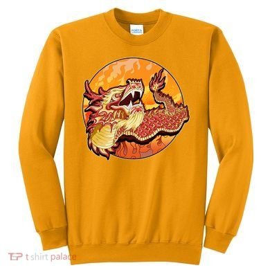 Chinese Dragon Fire Dance Sweatshirt