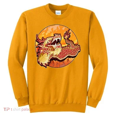 Chinese Dragon Fire Dance Sweatshirt