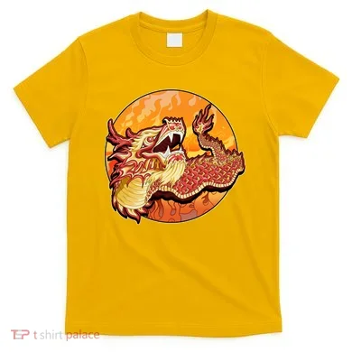 Chinese Dragon Fire Dance T-Shirt