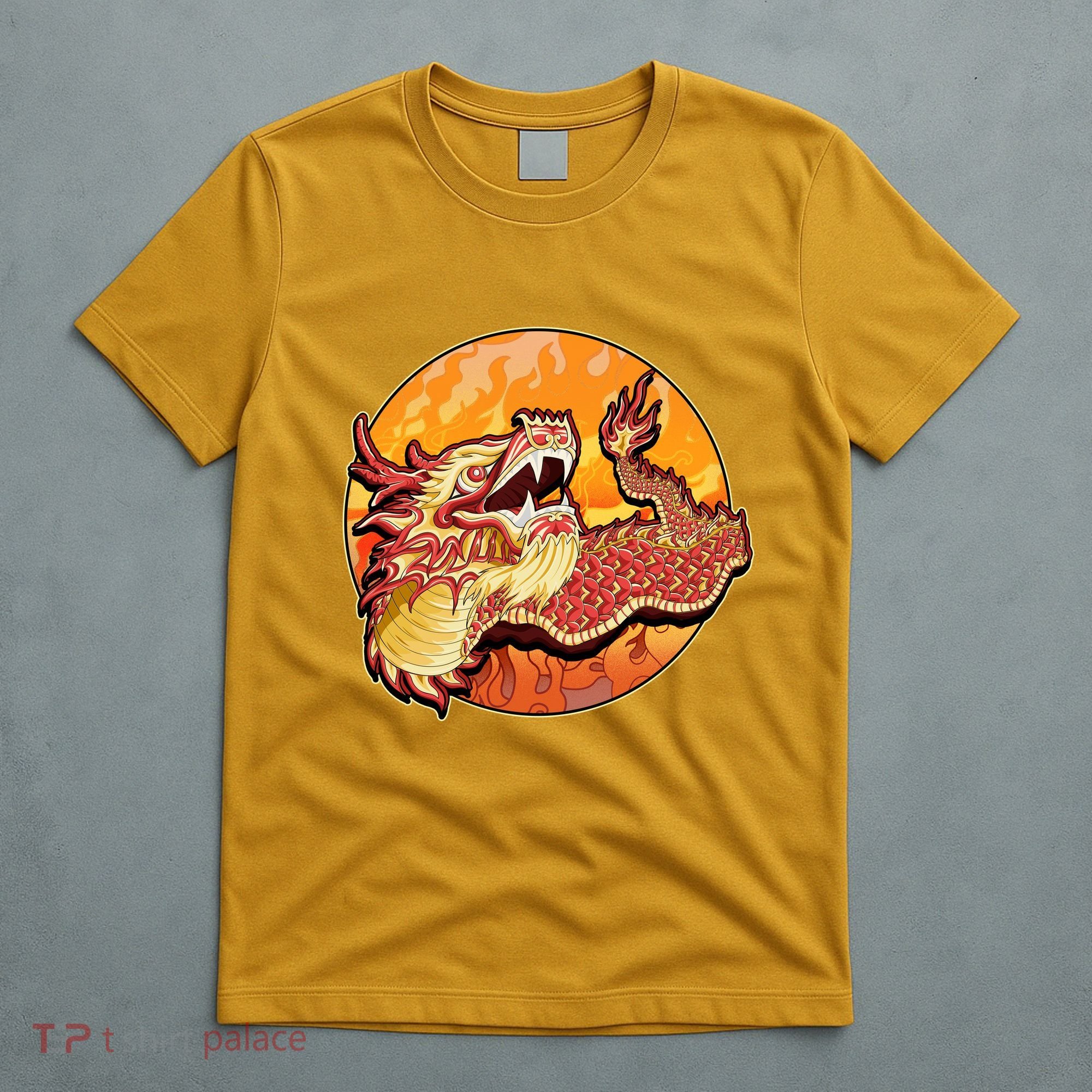 Chinese Dragon Fire Dance T-Shirt