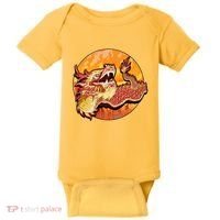 Chinese Dragon Fire Dance Baby Bodysuit thumb 0