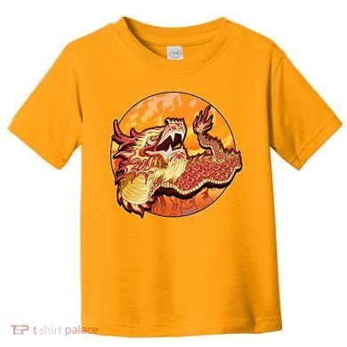 Chinese Dragon Fire Dance Toddler T-Shirt