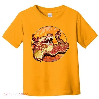 Chinese Dragon Fire Dance Toddler T-Shirt