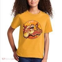 Chinese Dragon Fire Dance Kids T-Shirt thumb 2
