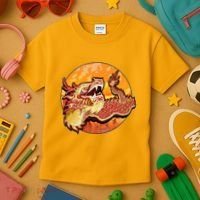 Chinese Dragon Fire Dance Kids T-Shirt thumb 3