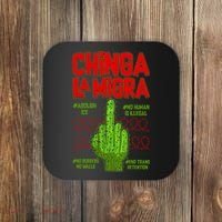 Chinga La Migra  Coaster thumb 0