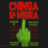 Chinga La Migra  Pajama Set thumb 2
