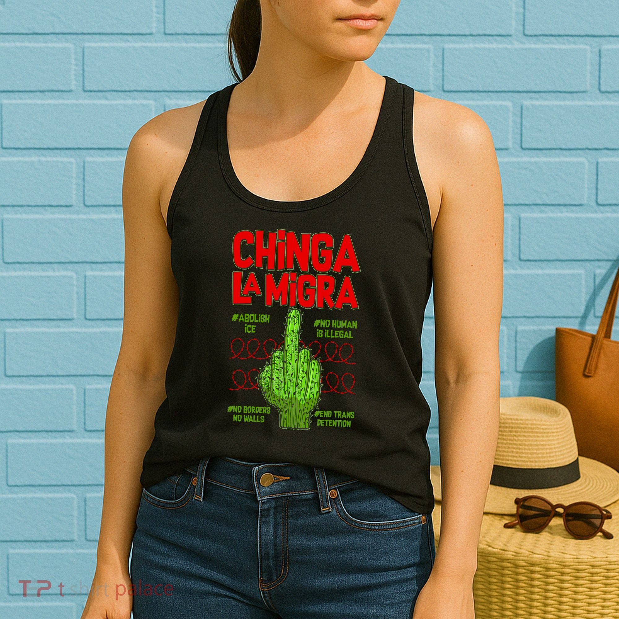 Chinga La Migra  Women's Tank Top