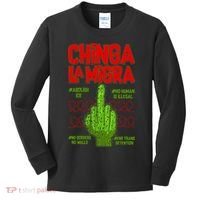Chinga La Migra  Kids Long Sleeve Shirt thumb 0