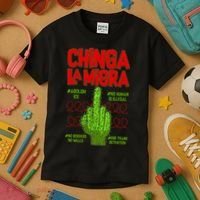 Chinga La Migra  Kids T-Shirt thumb 3