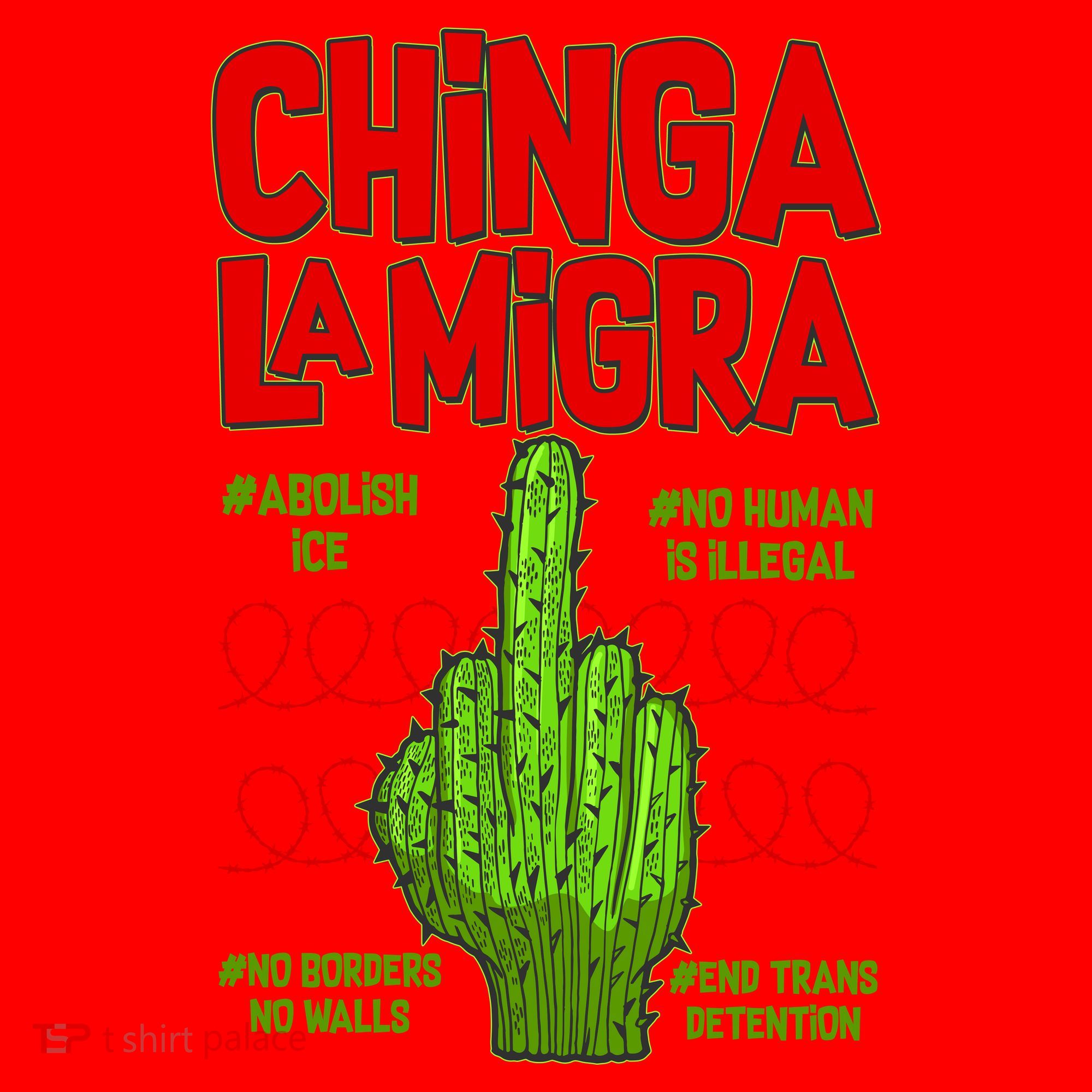 Chinga La Migra  Santa Hat