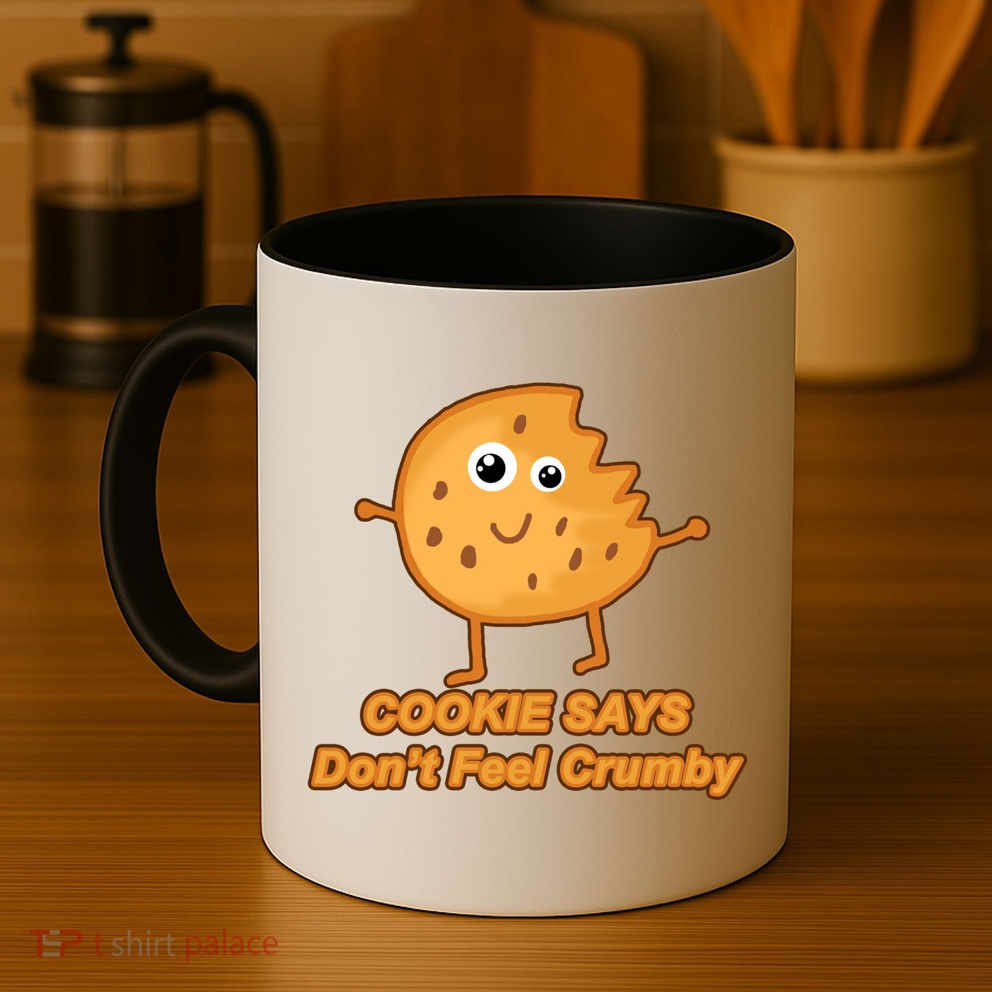 Chip The Cookie Says Don't Feel Crumby Coffee Mug