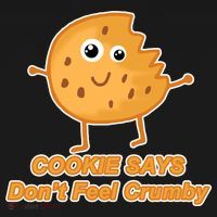 Chip The Cookie Says Don't Feel Crumby Ornament thumb 1