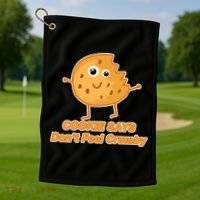 Chip The Cookie Says Don't Feel Crumby Golf Towel thumb 1