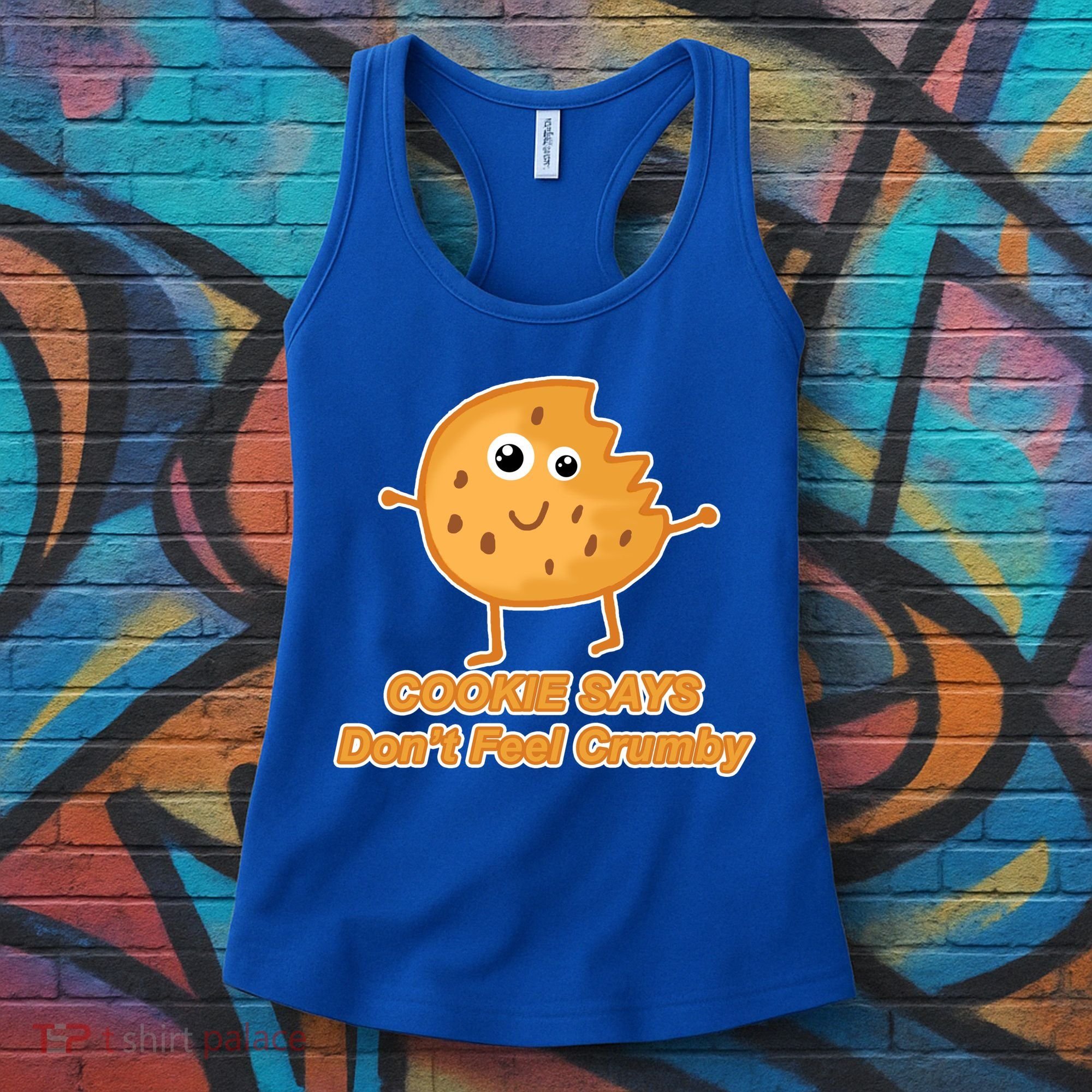 Chip The Cookie Says Don't Feel Crumby Women's Tank Top