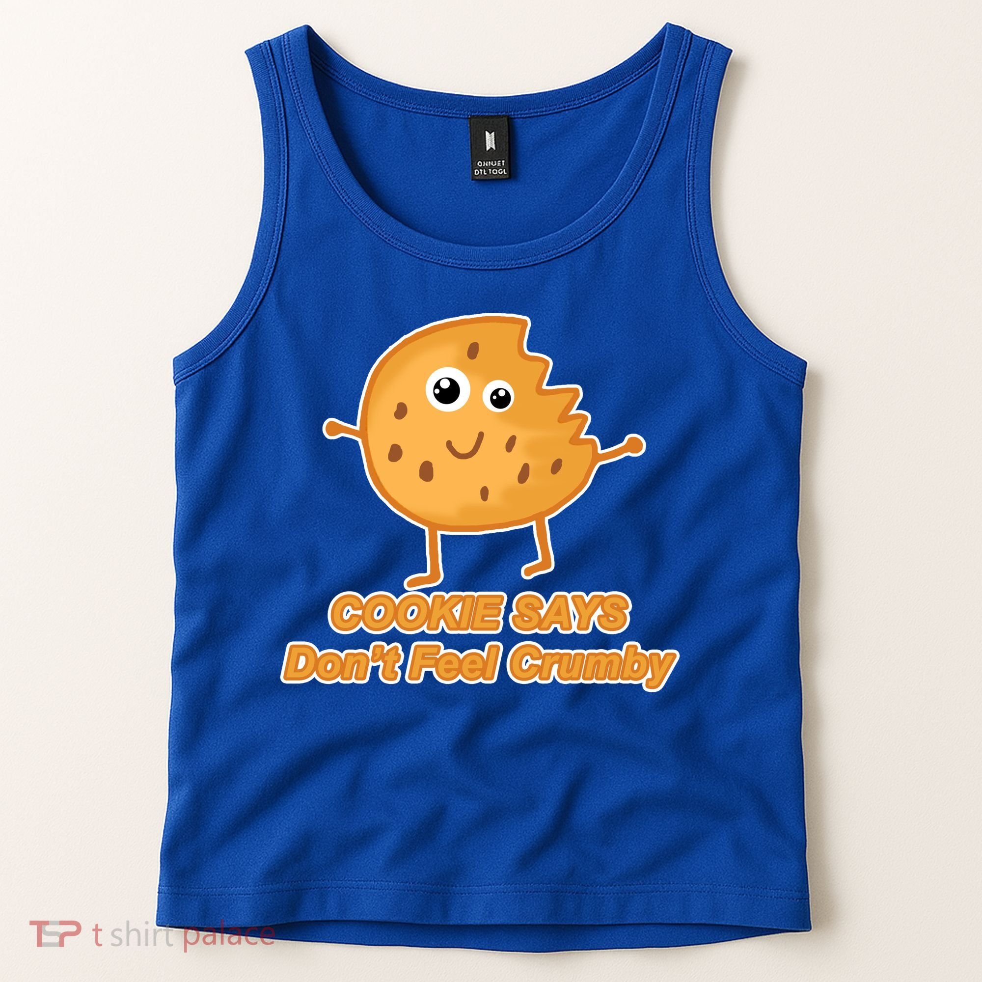 Chip The Cookie Says Don't Feel Crumby Tank Top