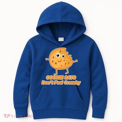 Chip The Cookie Says Don't Feel Crumby Kids Hoodie