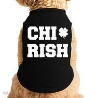 Chirish St Patrick's Day CHI-Irish Chicago Funny Clover Doggie Tank thumb 0