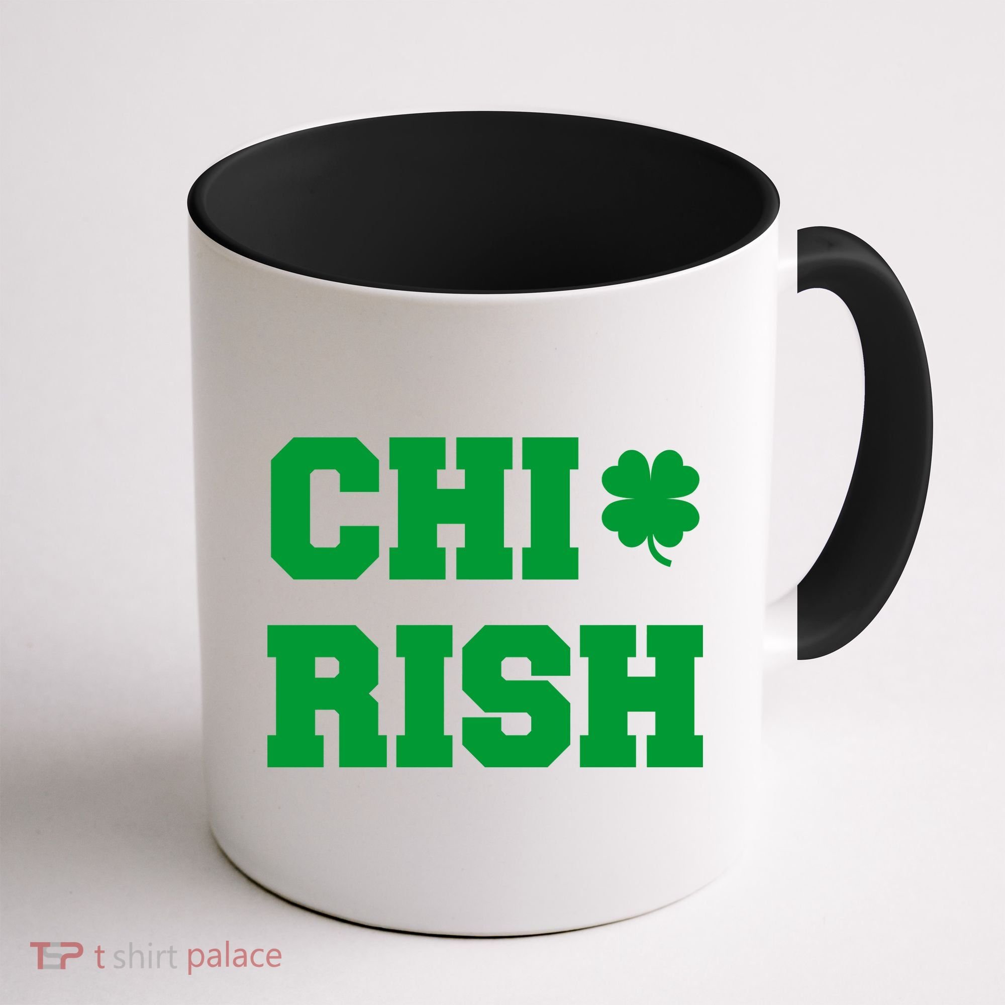 Chirish St Patrick's Day CHI-Irish Chicago Funny Clover Coffee Mug