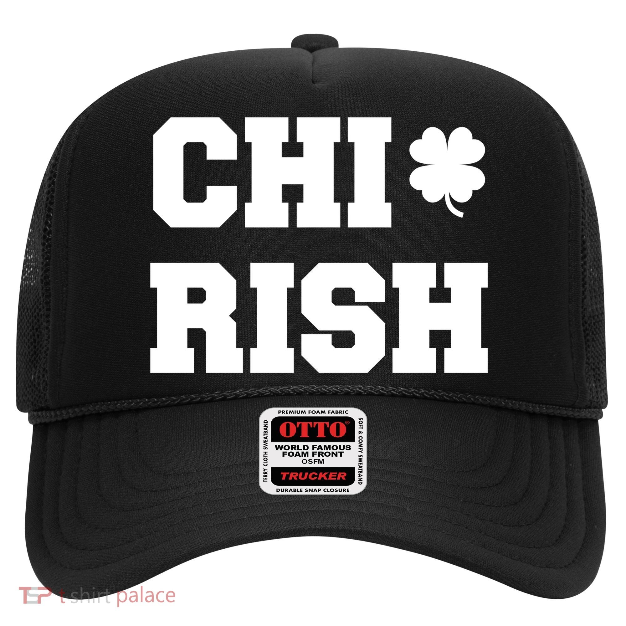 Chirish St Patrick's Day CHI-Irish Chicago Funny Clover Hat