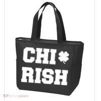 Chirish St Patrick's Day CHI-Irish Chicago Funny Clover Tote Bag thumb 3