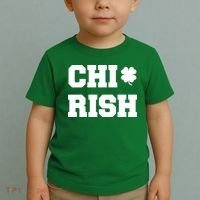 Chirish St Patrick's Day CHI-Irish Chicago Funny Clover Toddler T-Shirt thumb 2