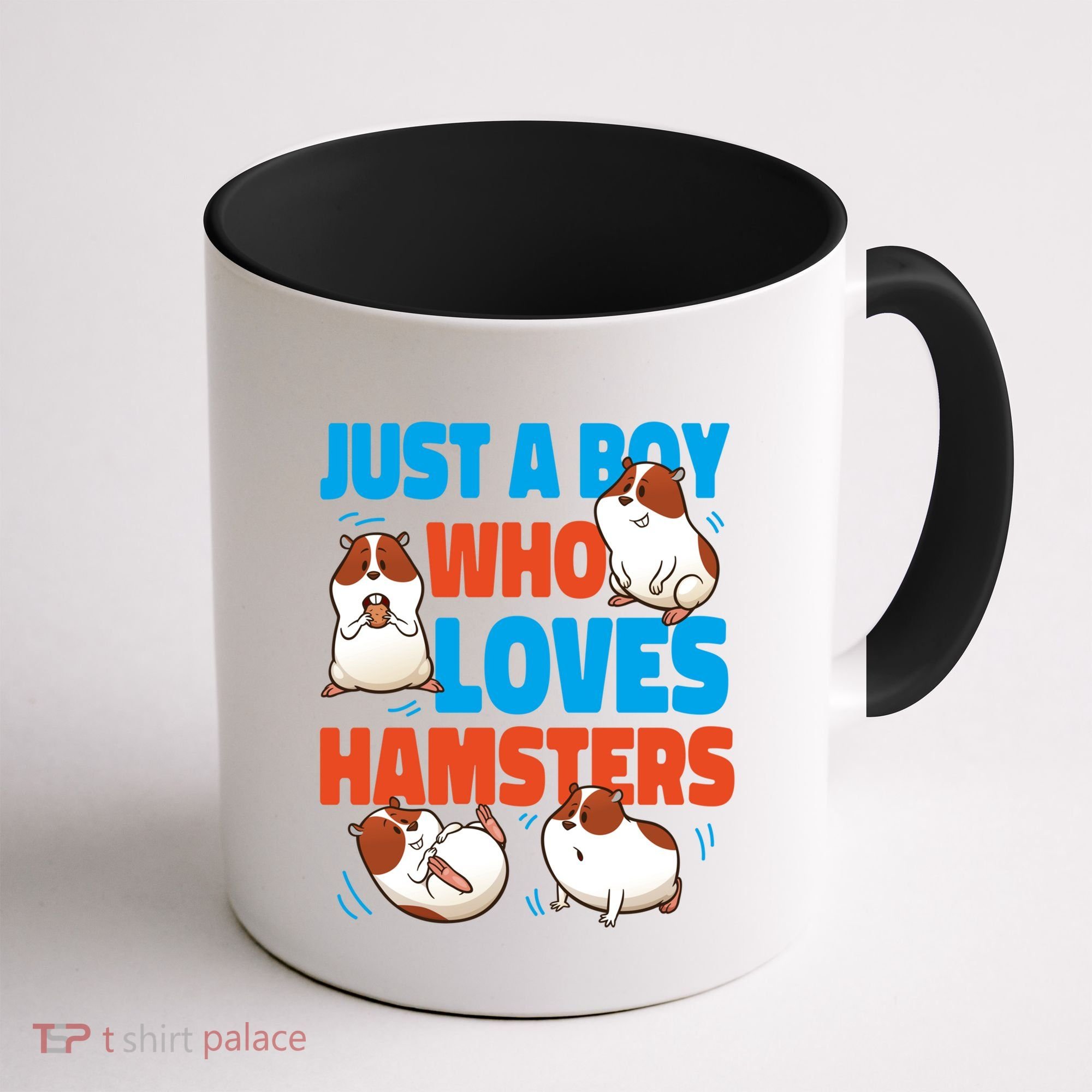 Cute Hamster Just A Boy Who Loves Hamsters Gift Coffee Mug