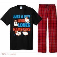 Cute Hamster Just A Boy Who Loves Hamsters Gift Pajama Set thumb 0