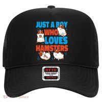 Cute Hamster Just A Boy Who Loves Hamsters Gift Hat thumb 0