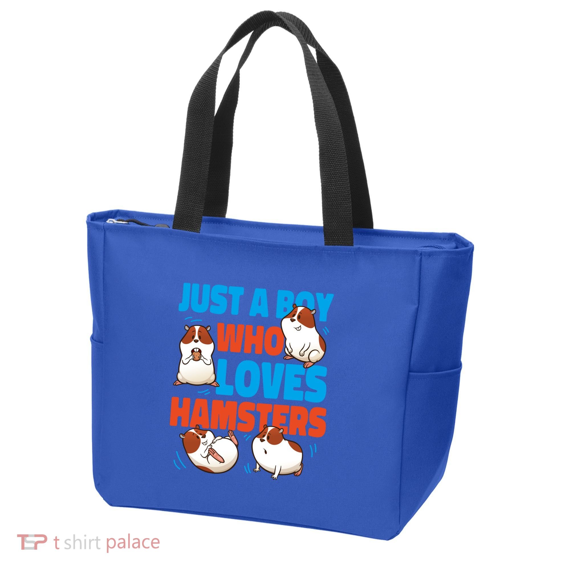 Cute Hamster Just A Boy Who Loves Hamsters Gift Tote Bag