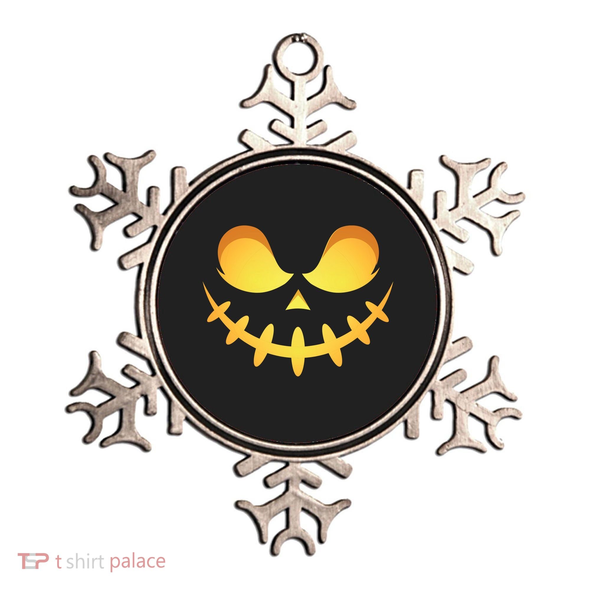 Creepy Halloween Jack O Lantern Jackolantern Pumpkin Face Costume Ornament