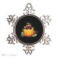 Cute Halloween Jackolantern PumpkinBlack Cat Ornament thumb 0