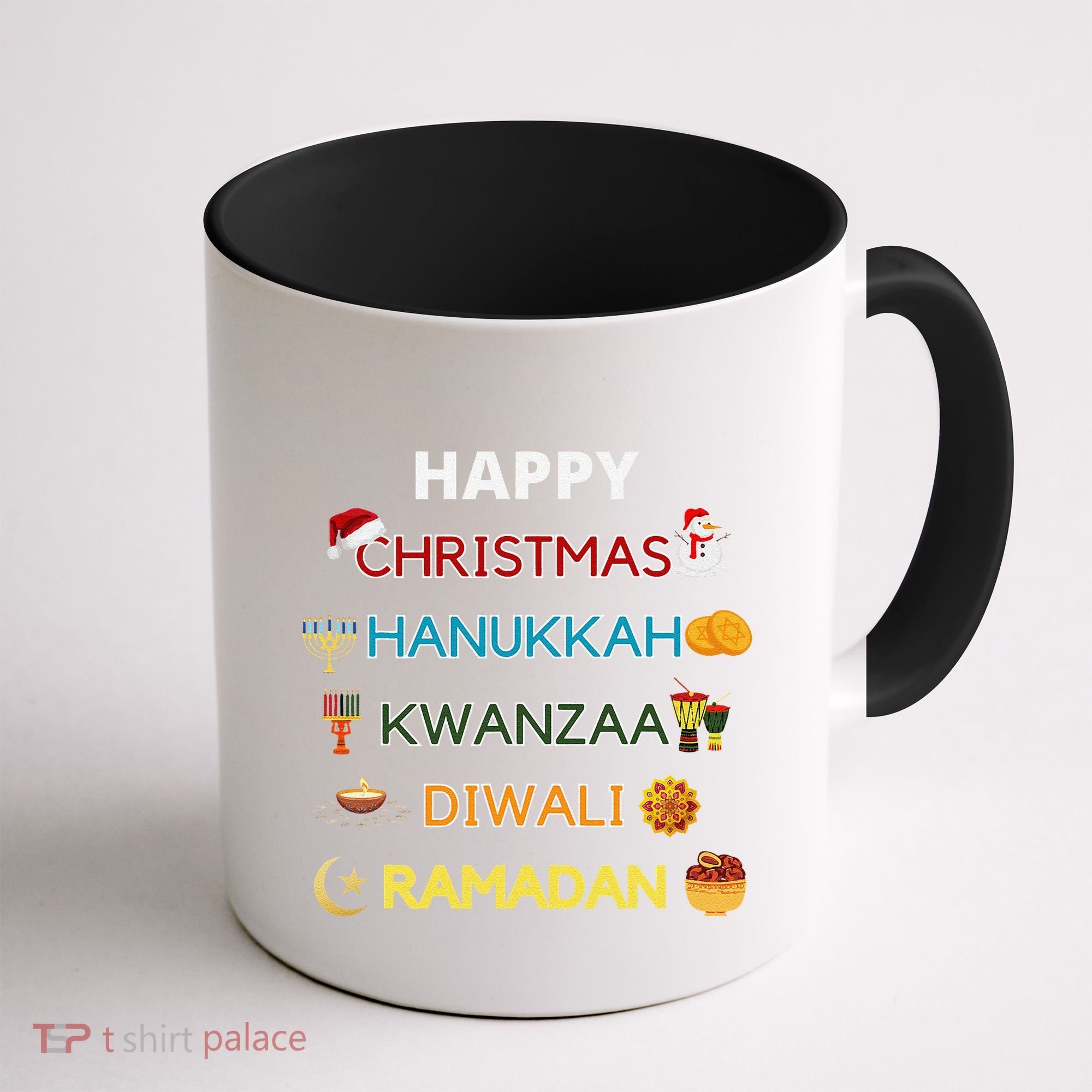 Christmas Hanukkah Kwanzaa Diwali Ramadan Coffee Mug