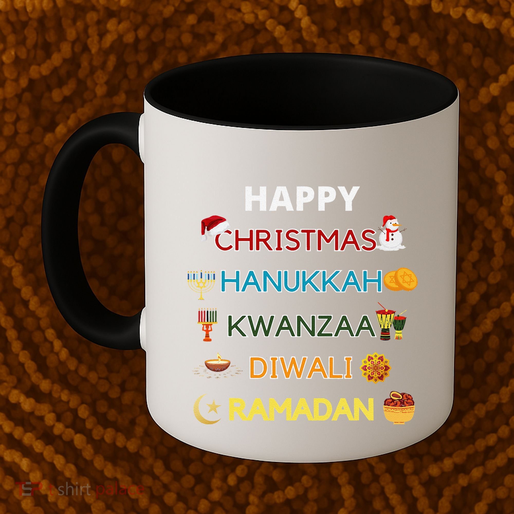 Christmas Hanukkah Kwanzaa Diwali Ramadan Coffee Mug