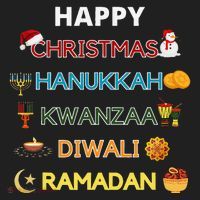 Christmas Hanukkah Kwanzaa Diwali Ramadan Tumbler thumb 3