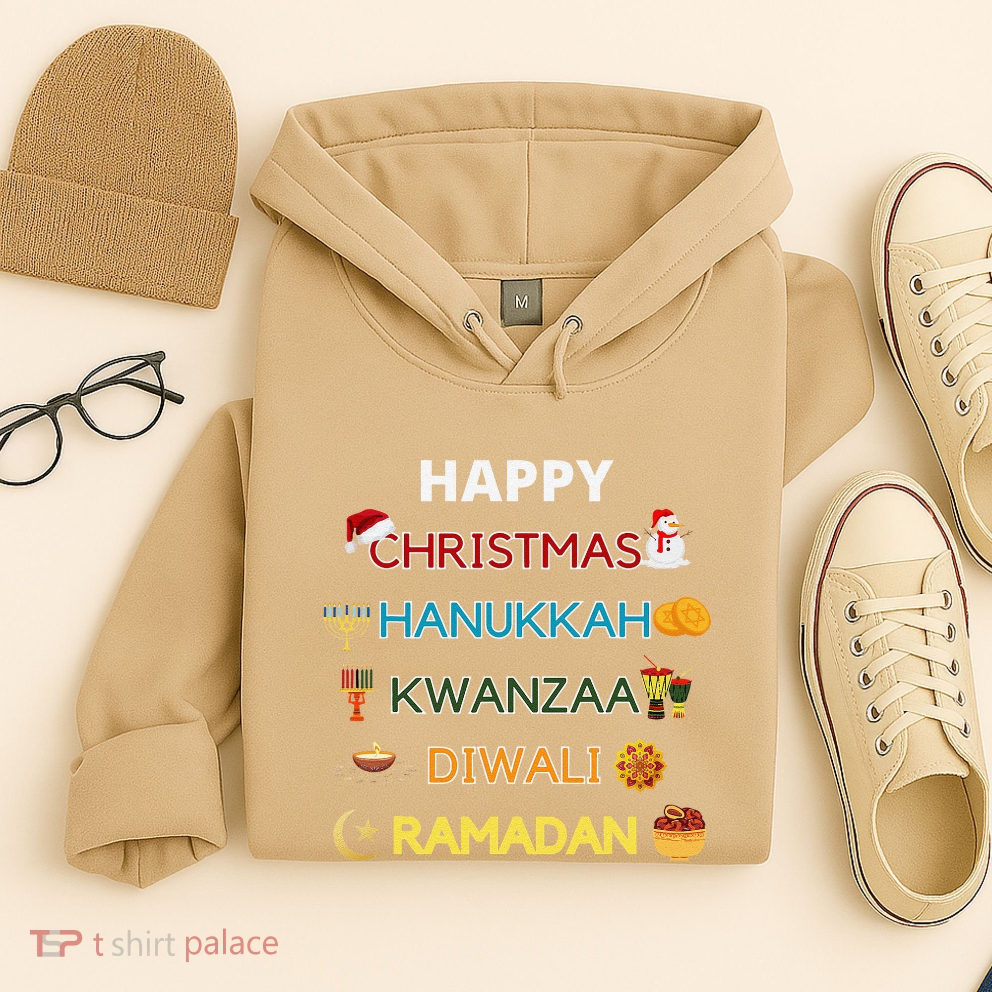 Christmas Hanukkah Kwanzaa Diwali Ramadan Hoodie