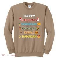 Christmas Hanukkah Kwanzaa Diwali Ramadan Sweatshirt thumb 0