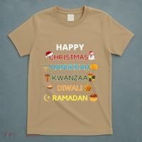 Christmas Hanukkah Kwanzaa Diwali Ramadan T-Shirt thumb 5